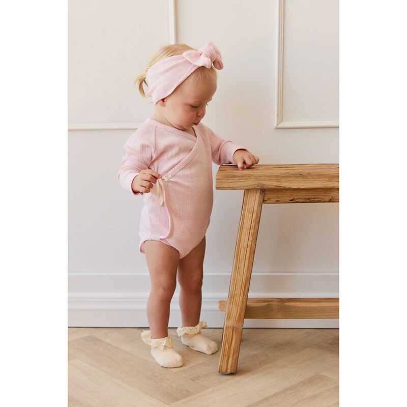 Jamie Kay Organic Cotton Modal Marina Long Sleeve Bodysuit image number 1